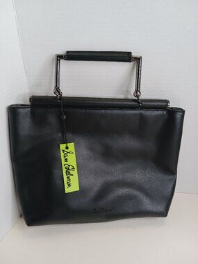 Sam Edelman Ellie Black Leather Handbag (missing Strap)